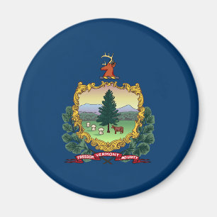 Imã Bandeira do Estado de Vermont