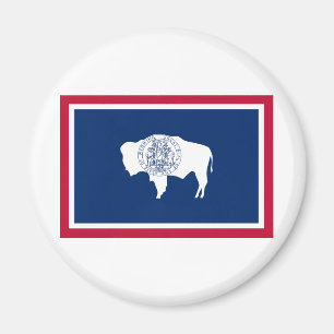 Imã Bandeira do estado de Wyoming