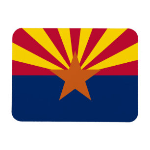Ímã Bandeira do Estado do Arizona