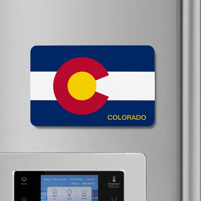 Ímã Bandeira do Estado do Colorado (Colorado State Flag Magnet)