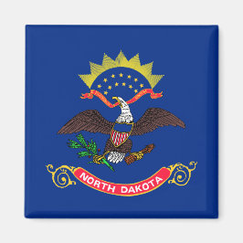 Imã Bandeira do Estado do Dakota do Norte (Dacotan do