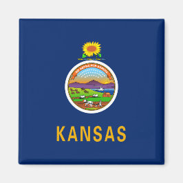 Imã Bandeira do Estado do Kansas