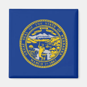 Imã Bandeira do Estado do Nebraska