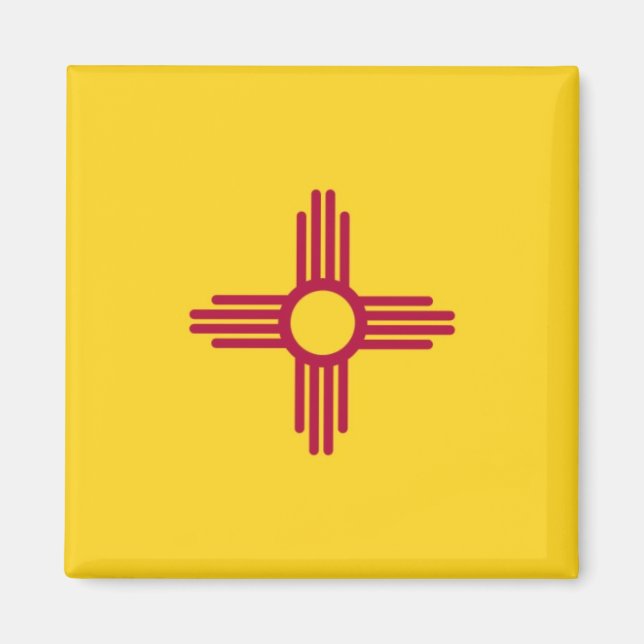 Imã Bandeira do Estado do Novo México (Frente)