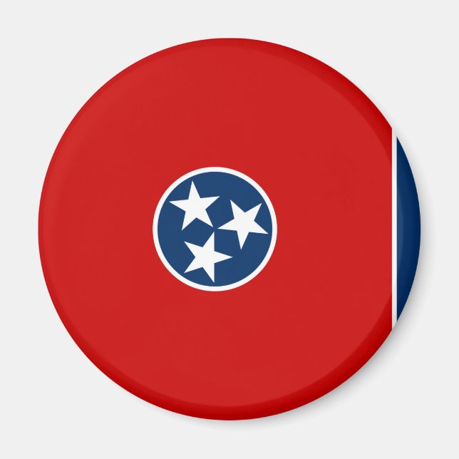 Imã Bandeira do Estado do Tennessee (Frente)