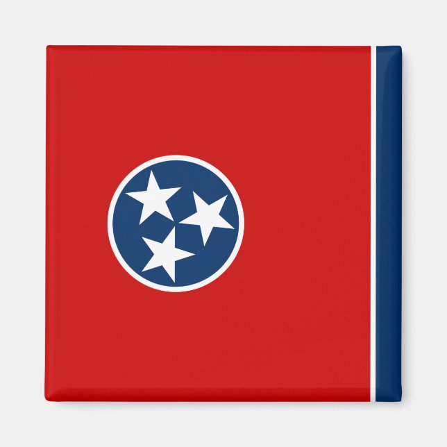 Imã Bandeira do Estado do Tennessee (Frente)