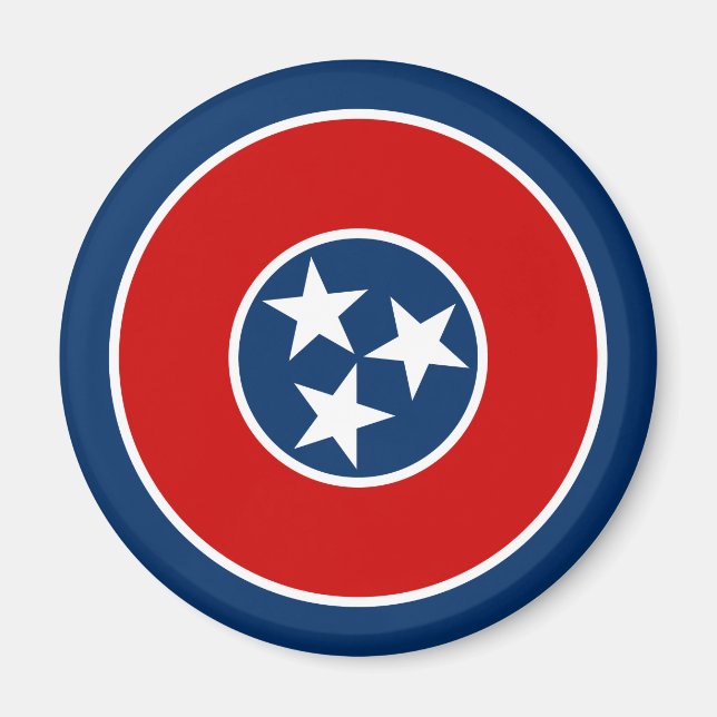 Imã Bandeira do Estado do Tennessee (Frente)