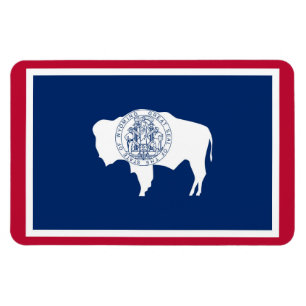 Ímã Bandeira do Estado do Wyoming