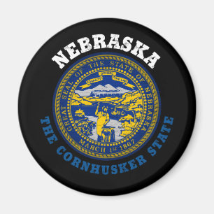 IMÃ BANDEIRA DO ESTADO NEBRASKA CORNHUSKER