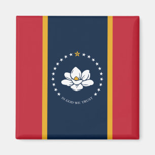 Imã Bandeira do Estado Novo do Mississippi