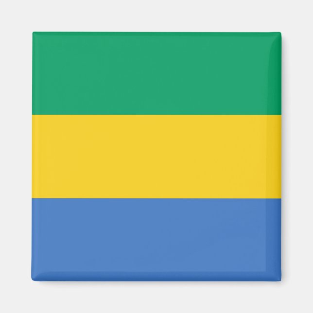 Imã Bandeira do Gabão (Gabão) (Frente)