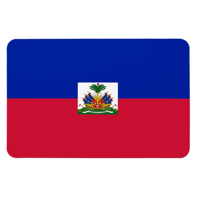 Ímã Bandeira do Haiti (Horizontal)