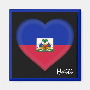 Imã Bandeira do Haiti e Heart Haiti feriado /esportes
