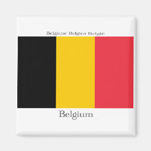 Imã Bandeira do ímã de Bélgica