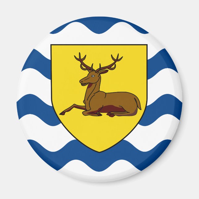 Imã Bandeira do Ímã de Hertfordshire (Frente)