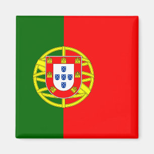 Imã Bandeira do ímã de Portugal (quadrado)
