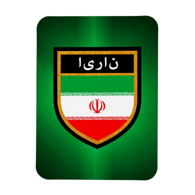 Ímã Bandeira do Irã (Vertical)