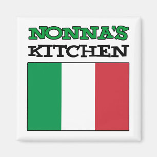 Imã Bandeira do italiano da cozinha de Nonna