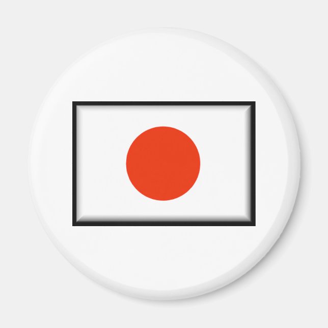 Imã Bandeira do Japão (Frente)
