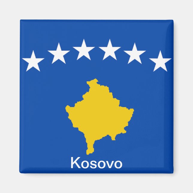 Imã Bandeira do Kosovo (Frente)