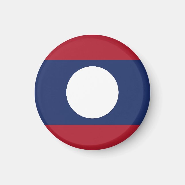Imã bandeira do Laos (Frente)
