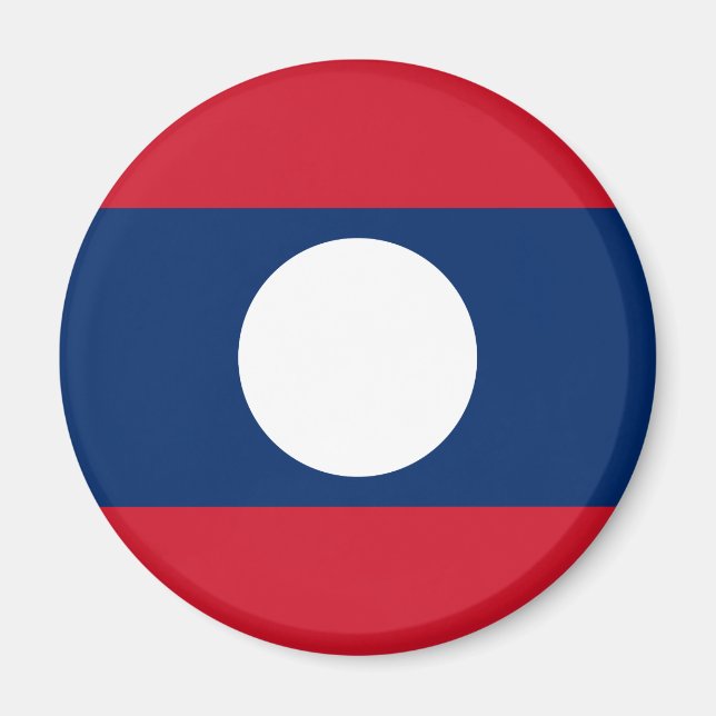 Imã Bandeira do Laos (Frente)