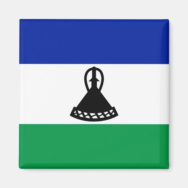 Imã Bandeira do Lesoto (Frente)