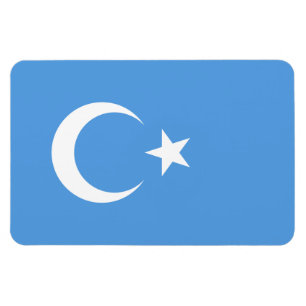 Ímã Bandeira do leste de Turkestan Uyghur