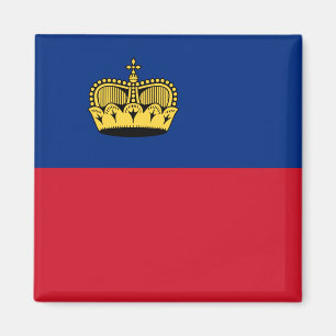 Imã Bandeira do Liechtenstein