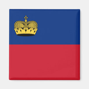 Imã Bandeira do Liechtenstein