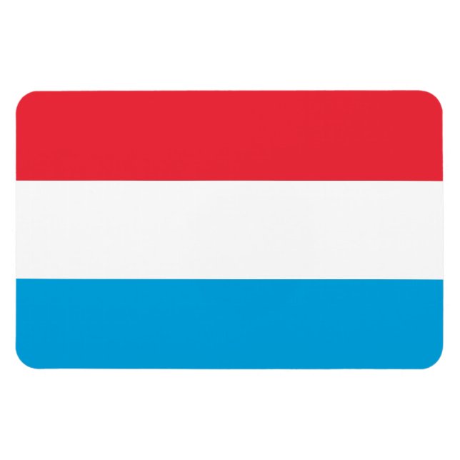 Ímã Bandeira do Luxemburgo (Horizontal)