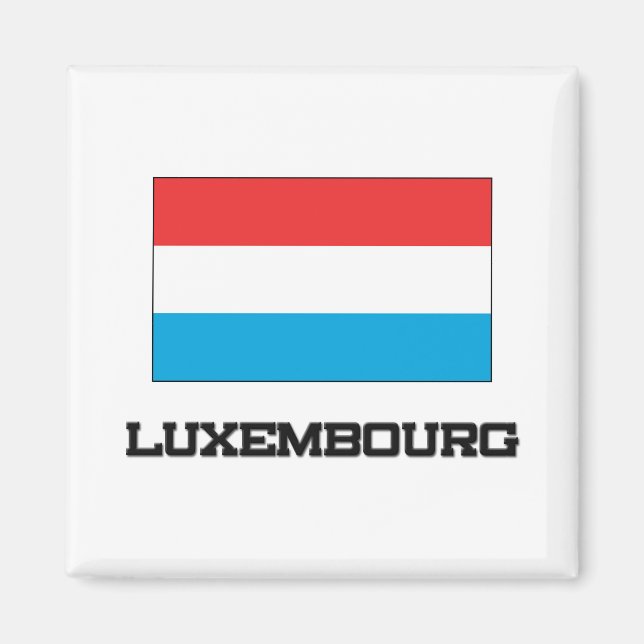Imã Bandeira do Luxemburgo (Frente)