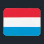 Ímã Bandeira do Luxemburgo<br><div class="desc">Bandeira Patriótica do Luxemburgo.</div>
