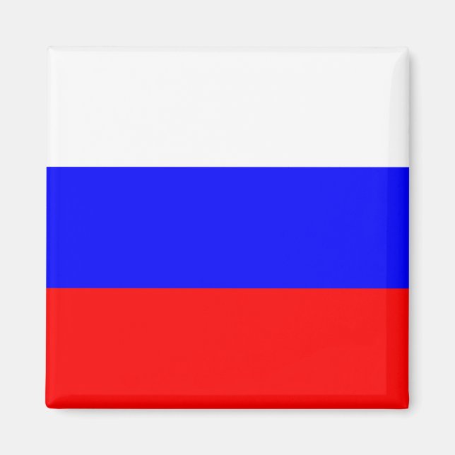 Imã Bandeira do Magnet da Rússia (Frente)