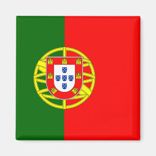 Imã Bandeira do Magnet de Portugal (Quadrado)