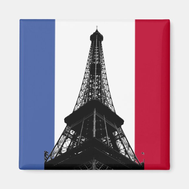 Imã Bandeira do Magnet francês (Frente)