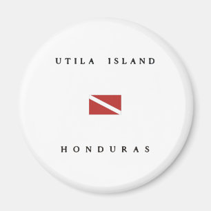 Imã Bandeira do mergulho do mergulhador de Honduras da