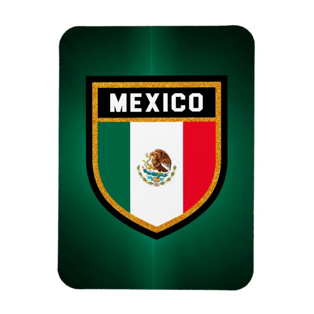 Ímã Bandeira do México (Vertical)