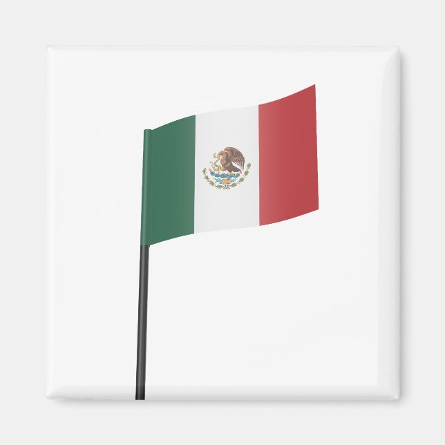 Imã Bandeira do México (Frente)