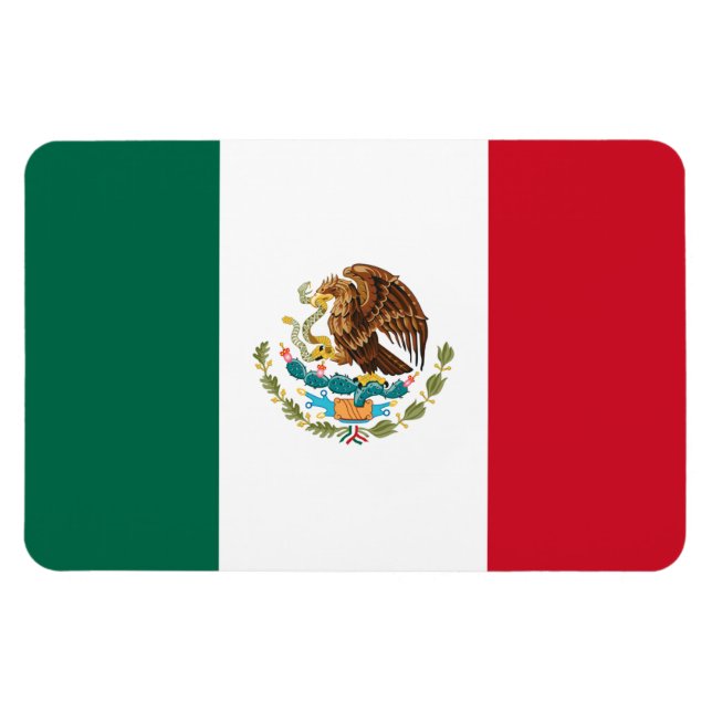 Ímã Bandeira do México (Horizontal)