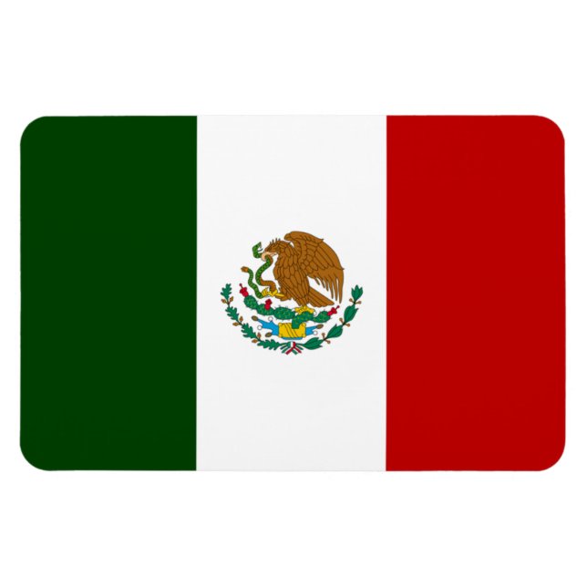 Ímã Bandeira do México (Horizontal)