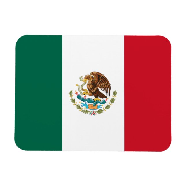 Ímã Bandeira do México (Horizontal)