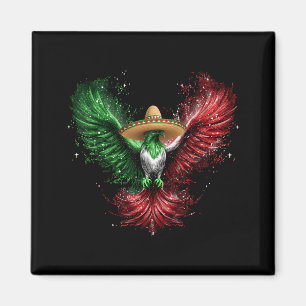 Imã Bandeira do México Orgulho Mexicano Raízes Mexican