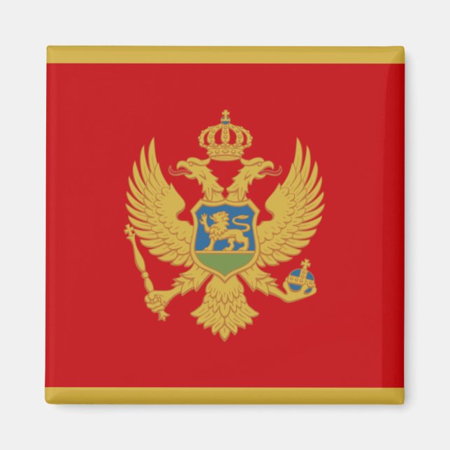 Imã Bandeira do Montenegro (Frente)