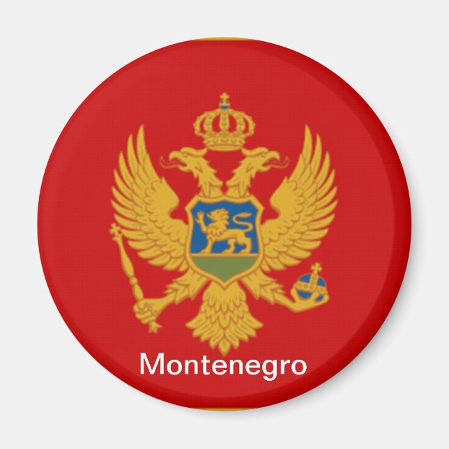 Imã Bandeira do Montenegro (Frente)