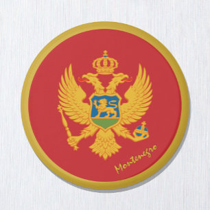 Imã Bandeira do Montenegro Magnet, Patriotic, Monteneg