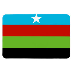 Ímã Bandeira do Movimento de Libertação Bantu Somali