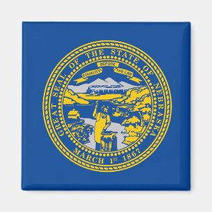 Imã Bandeira do Nebraska