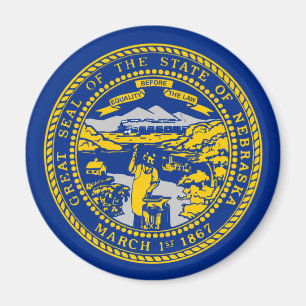 Imã Bandeira do Nebraska