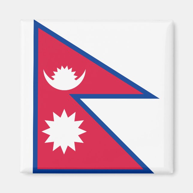 Imã Bandeira do Nepal (Frente)